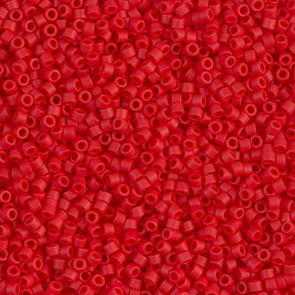 Miyuki delica DB-753 11/0 Opaque matte red 5 gr.