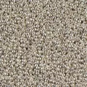 Miyuki rocailles 15/0- 1051 Galvanized silver 5 gr.