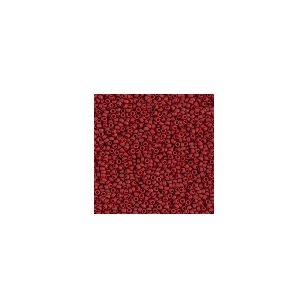 Miyuki rocailles 15/0- 2040 Metallic mat brick red 5 gr.
