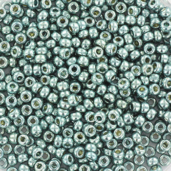 Miyuki rocailles 11/0- 4216 Duracoat galvanized dark sea foam 10 gr.