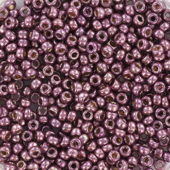 Miyuki rocailles 11/0- 4220 Duracoat galvanized eggplant 10 gr.