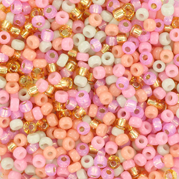 Miyuki rocailles 11/0- mix149 Pastel sorbet 10 gr.