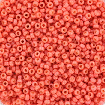 Miyuki rocailles 15/0-4464 Duracoat opaque light watermelon 5 gr.