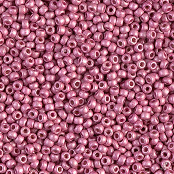 Miyuki Rocailles Matte Duracoat Galvanized Hot pink 11/0-4210F 10 gr