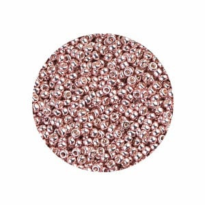 Miyuki rocailles 15/0-1086 Galvanized light rose 5 gr.
