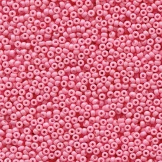 Miyuki rocailles 15/0- 4466  Duracoat opaque light carnation  5 gr.