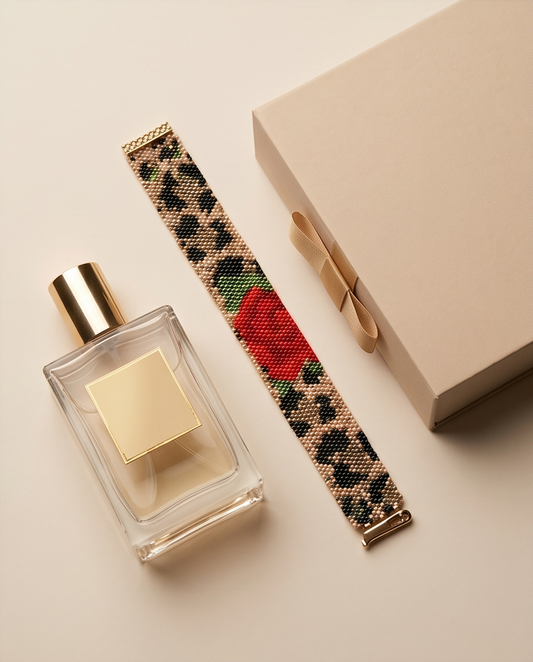 Armband  Wild roses.