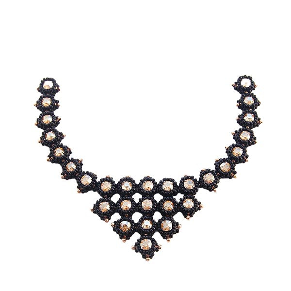 Set ketting Sakura  Golden shadow/ black/ goud