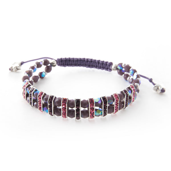 Armband Giti Swarovski  Rose amethyst