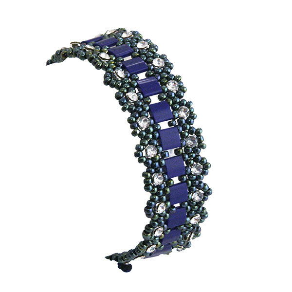 Armband Haruka  Blue cobalt-Crystal
