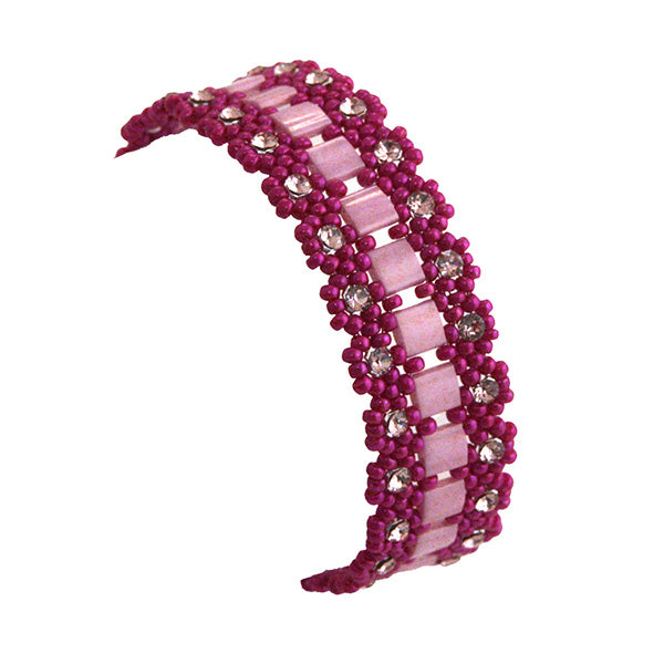 Armband Haruka  Rose-Fuchsia-Vintage rose