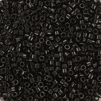 Miyuki delica DB-10 11/0 Black  5 gr.