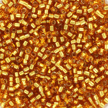 Miyuki delica DB-1201 11/0  Silverlined marigold  5 gr.
