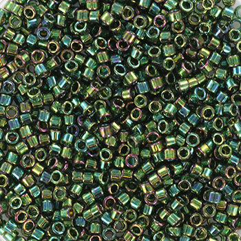 Miyuki delica DB-125 11/0  Gold luster emerald  5 gr.