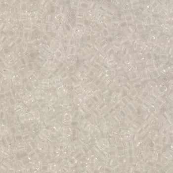 Miyuki delica DB-141 11/0  Transparant crystal  5 gr.