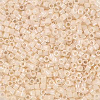 Miyuki delica DB-1530 11/0  Opaque ceylon bisque white  5 gr.