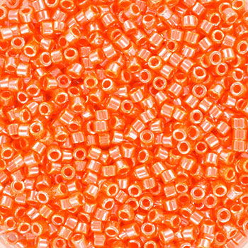 Miyuki delica DB-1563 11/0  Opaque luster mandarin  5 gr.