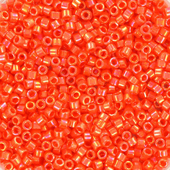 Miyuki delica DB-161 11/0  Opaque orange AB  5 gr.