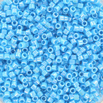 Miyuki delica DB-164 11/0  Opaque turquoise blue AB  5 gr.