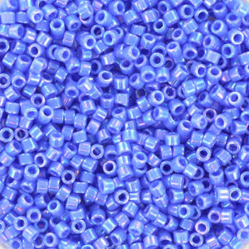 Miyuki delica DB-167 11/0  Opaque blue AB  5 gr.