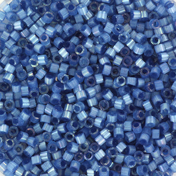 Miyuki delica DB-1811 11/0  Silk satin dyed dusk blue  5 gr.