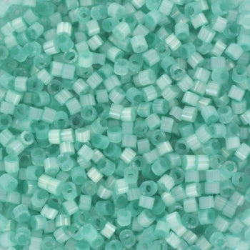 Miyuki delica DB-1812 11/0  Silk satin dyed light aqua green  5 gr.