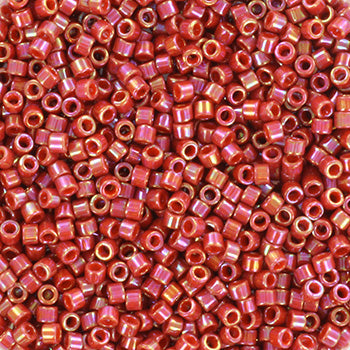 Miyuki delica DB-2275 11/0  Opaque glazed dark red  5 gr.