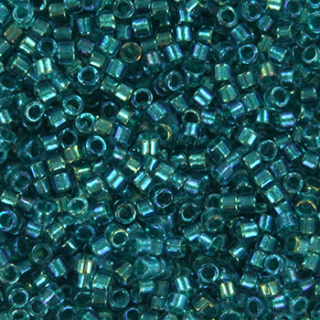 Miyuki delica DB-2380 11/0 Fancy lined teal  5 gr.