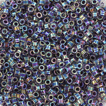 Miyuki delica DB-59 11/0  Amethyst lined crystal AB  5 gr.
