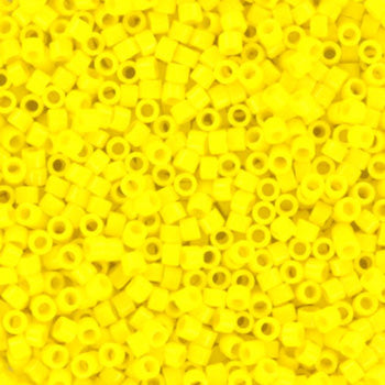 Miyuki delica DB-721 11/0  Opaque yellow  5 gr.