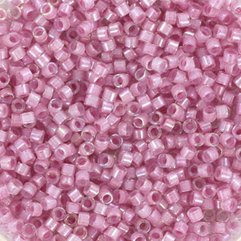 Miyuki delica DB-72 11/0  Orchid lined luster  5 gr.