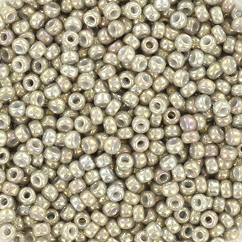Miyuki rocailles 11/0- 1865  Opaque luster smoke gray  10 gr.