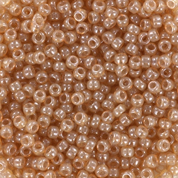 Miyuki rocailles 11/0- 2370  Ceylon translucent jasmine  10 gr.