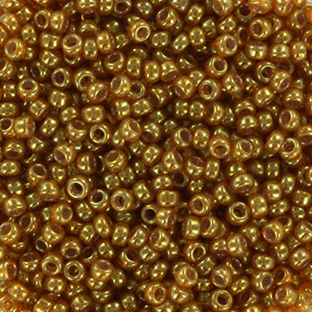 Miyuki rocailles 11/0- 2372  Ceylon translucent spice  10 gr.