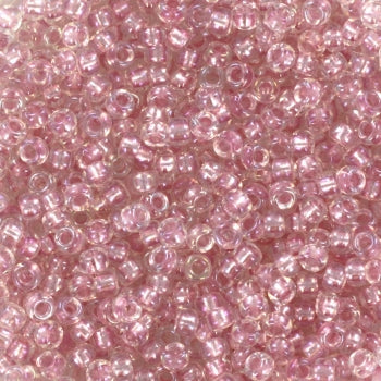 Miyuki rocailles 11/0- 3639  Fancy lined soft pink  10 gr.