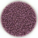 Miyuki rocailles 15/0-4220  Duracoat galvanized eggplant  5 gr.