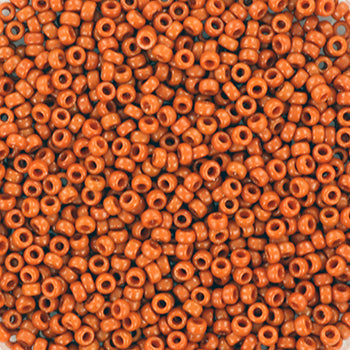 Miyuki rocailles 15/0- 4458  Duracoat opaque persimon  5 gr.