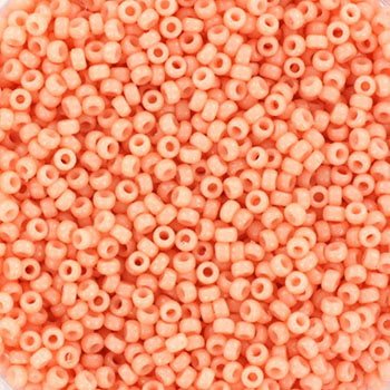 Miyuki rocailles 15/0- 4461  Duracoat opaque tea rose  5 gr.