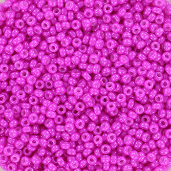 Miyuki rocailles 15/0- 4751  Opaque dyed magenta  5 gr.