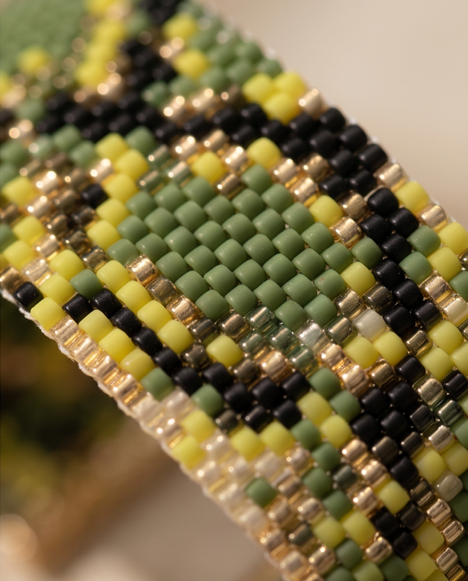 Bracelet " Emerald snake"